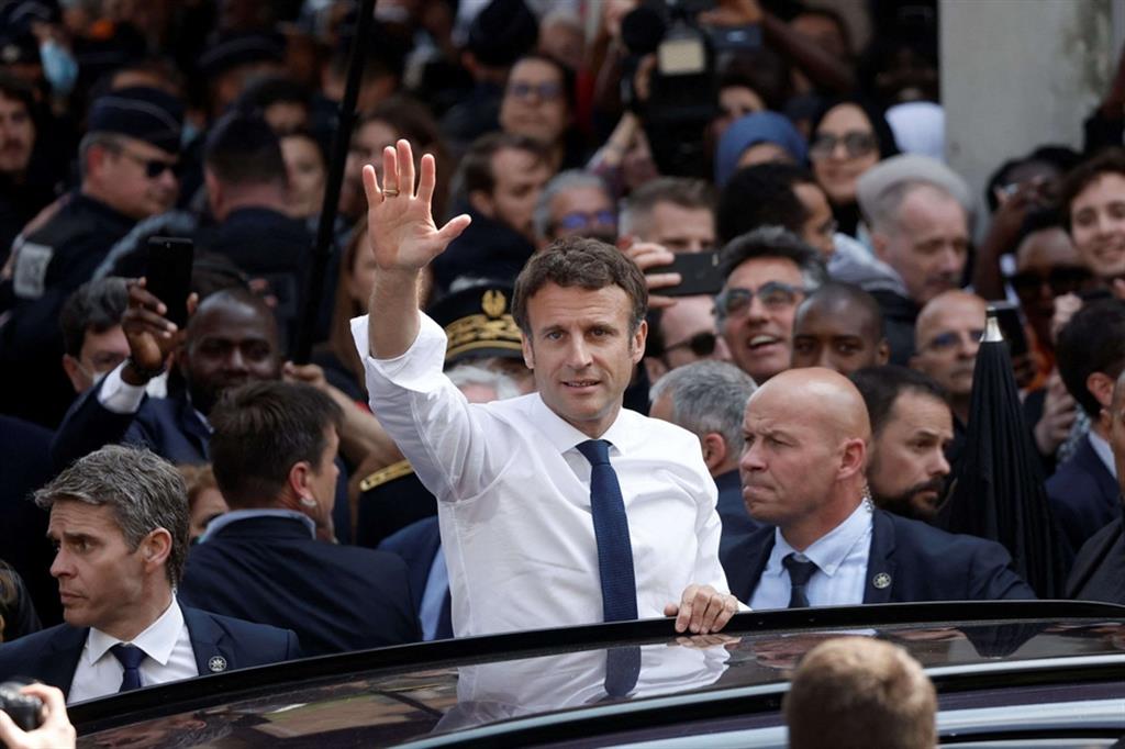 Il presidente della Repubblica francese, Emmanuel Macron