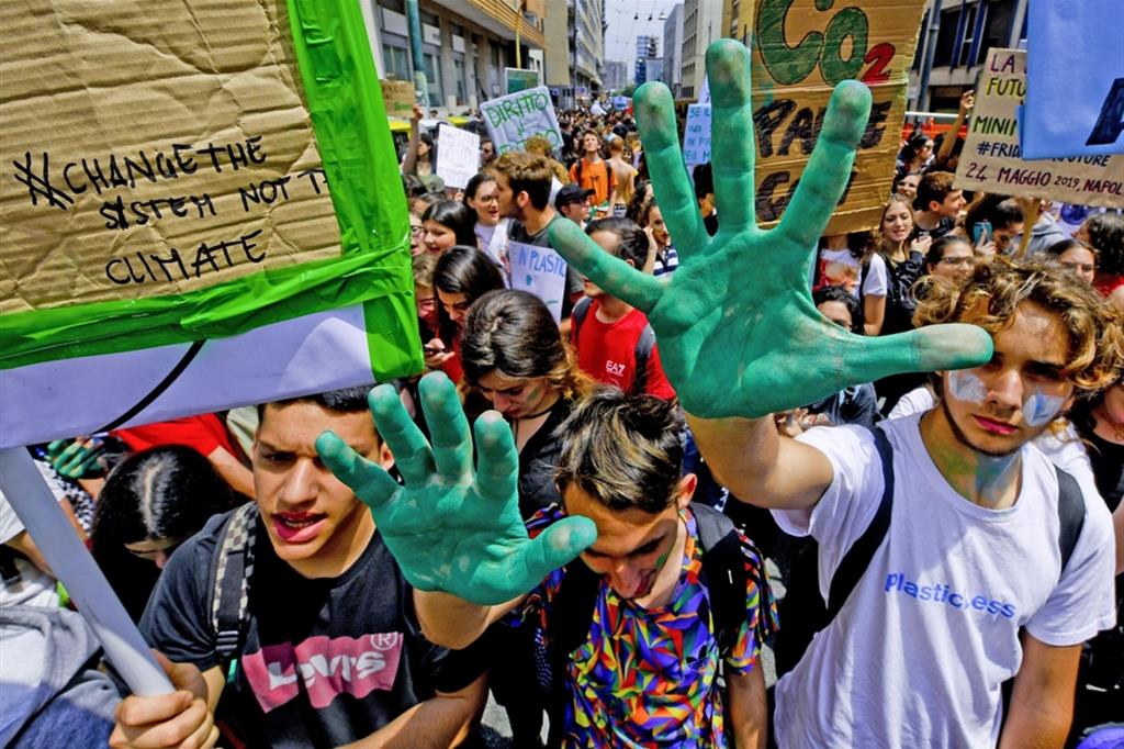 Giovani attivisti per il clima