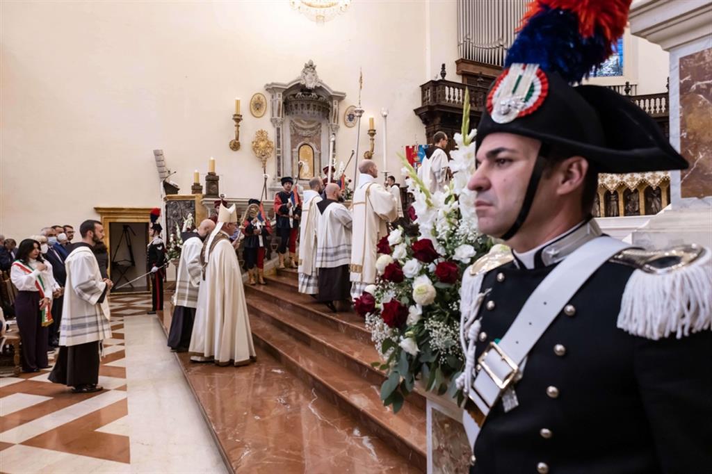 La celebrazione dei Primi Vespri in Santa Maria degli Angeli ad Assisi