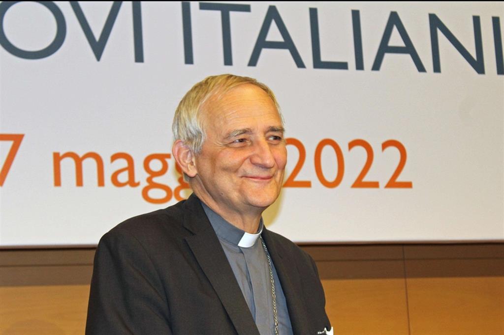 Il cardinale Matteo Zuppi, arcivescovo di Bologna e nuovo presidente della Cei