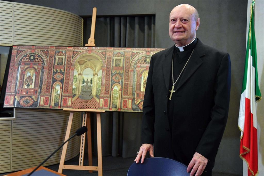 Il cardinale Gianfranco Ravasi, che ha compiuto 80 anni martedì