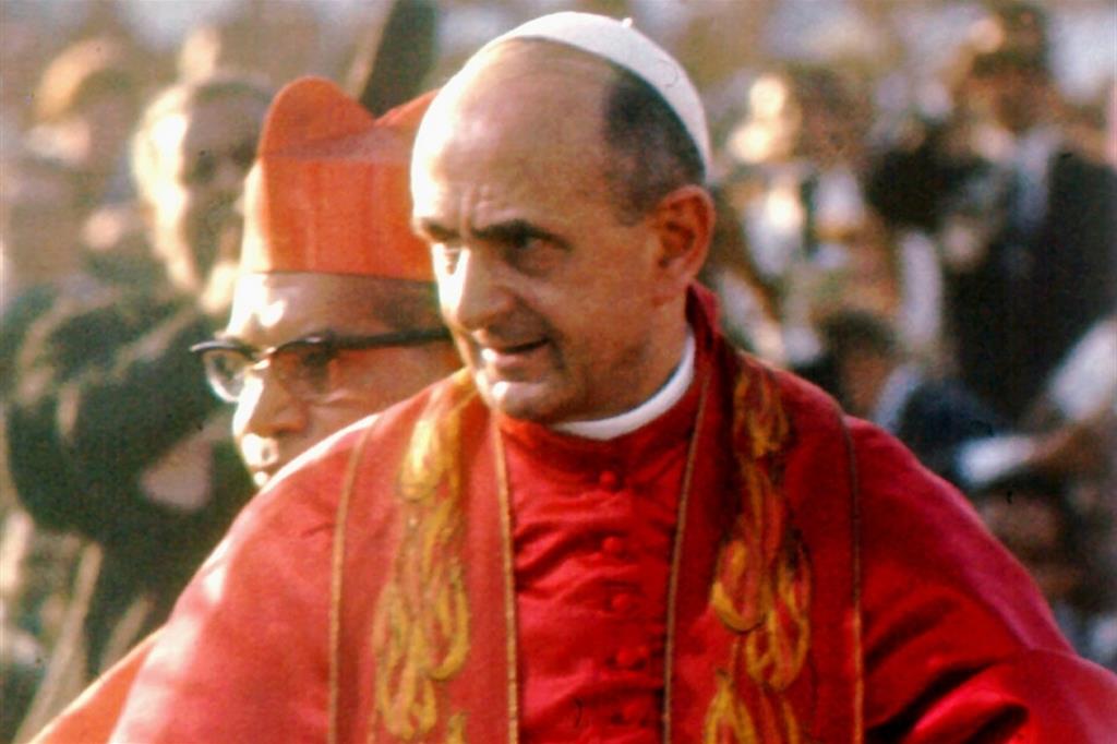 Il cardinale Giovanbattista Montini, san Paolo VI