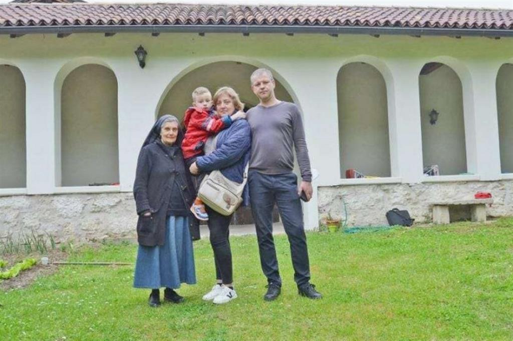 La storia di Serheij che ha trovato rifugio in convento