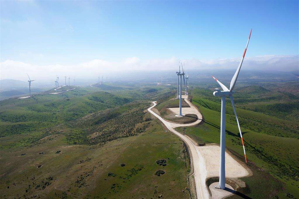 Il parco eolico di Enel in Cile, sulla Cordillera de Talinay