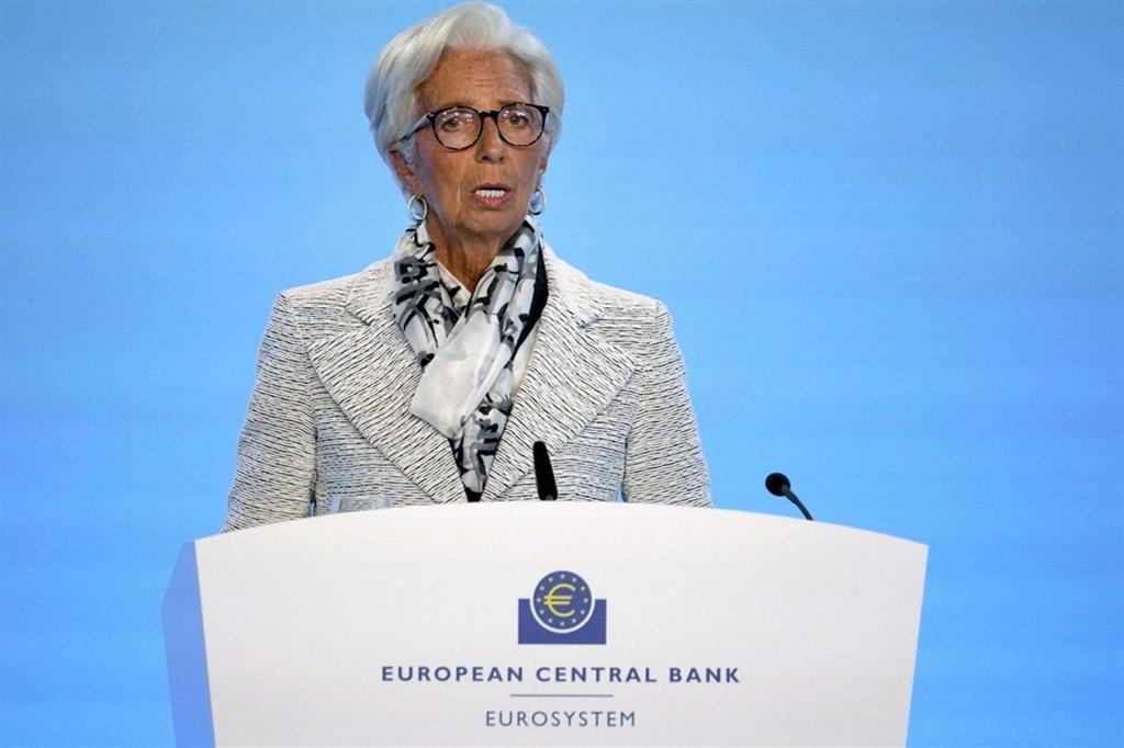 Christine Lagarde, presidente della Banca centrale europea