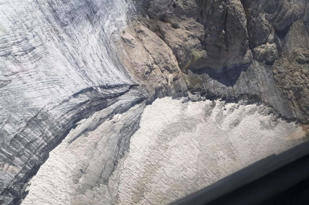 La Marmolada che oggi geme fa eco al Grand Canyon