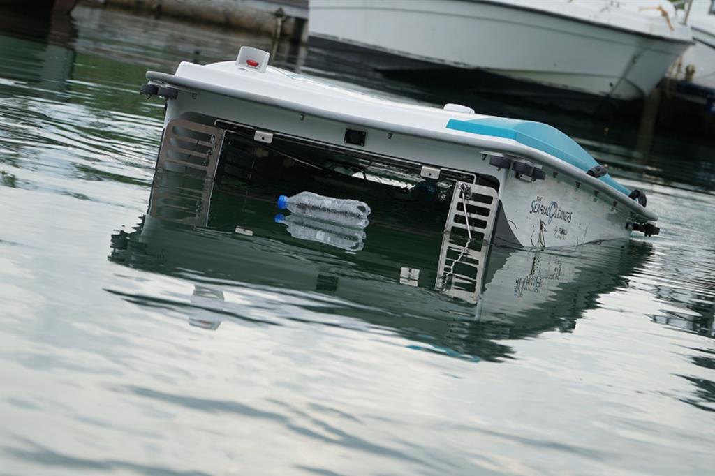 Un drone-scafo per ripulire la Laguna di Venezia