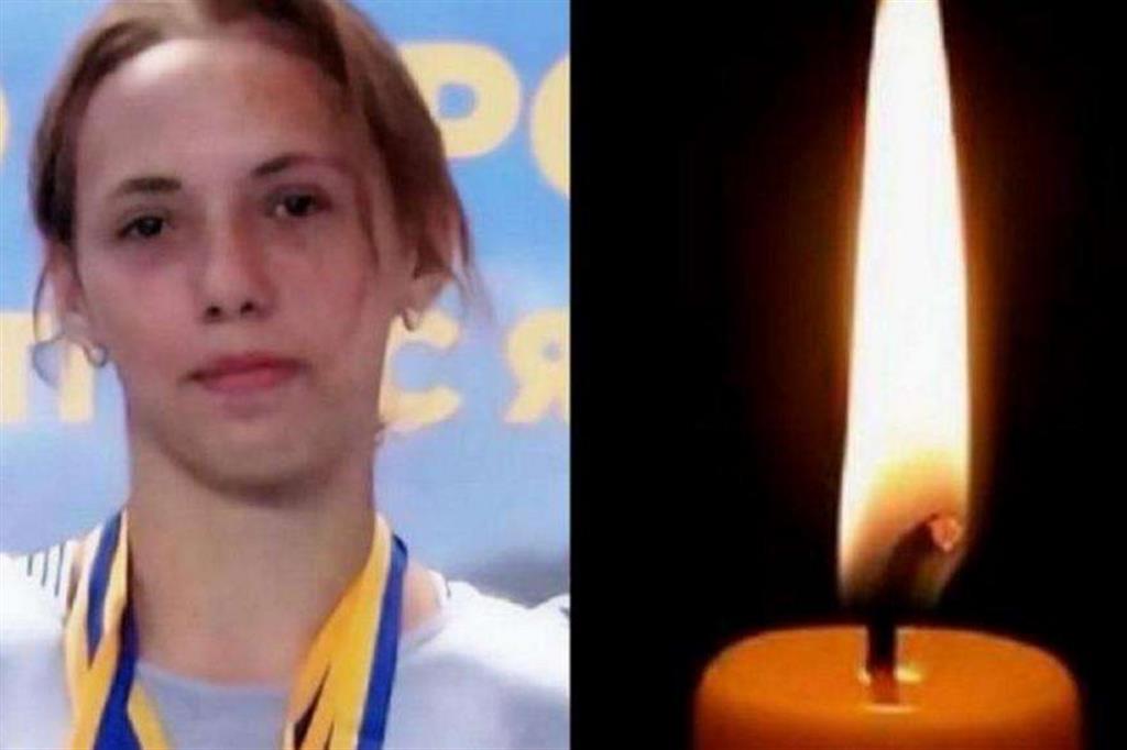 La giovane campionessa ucraina Alina Peregudova, uccisa a Mariupol da un bombardamento russo