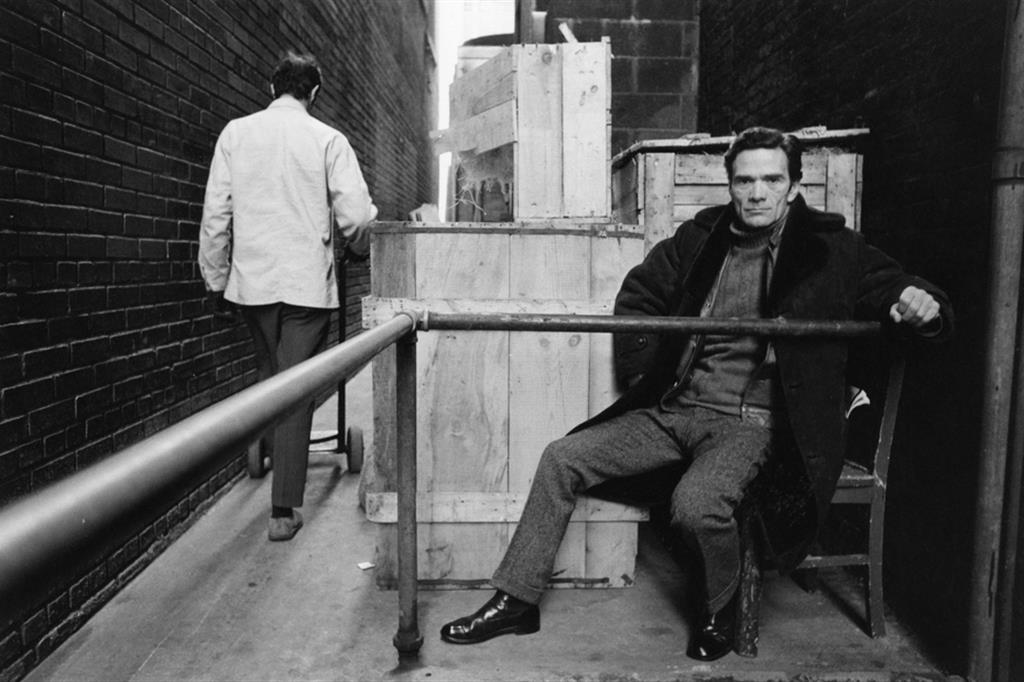 Duane Michals, Pier Paolo Pasolini a New York, 1969