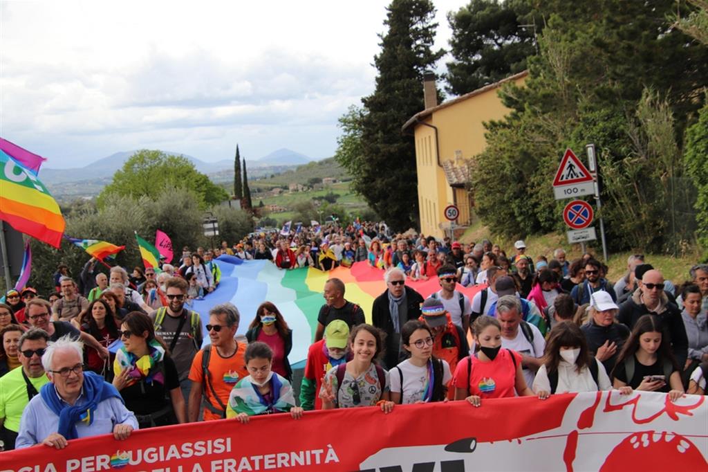 La marcia straordinaria per la pace Perugia-Assisi, il 24 aprile 2022