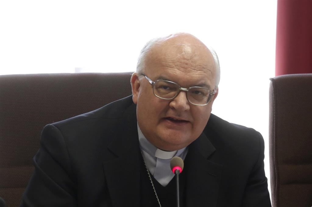 L’arcivescovo Gian Carlo Perego, presidente della Fondazione Migrantes