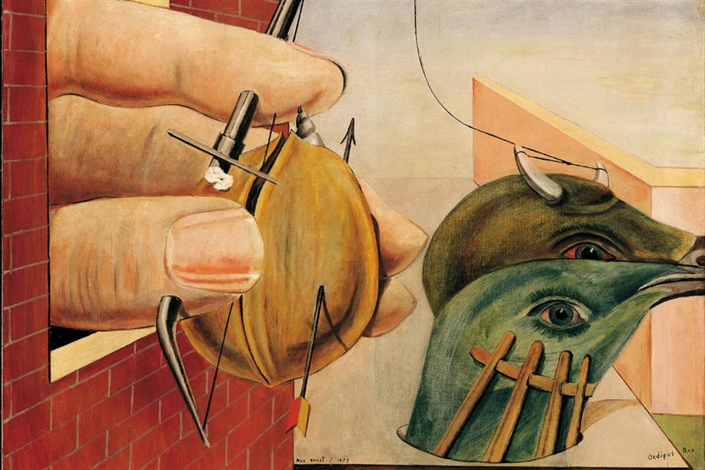Max Ernst, “Edipo Re” (particolare), 1922