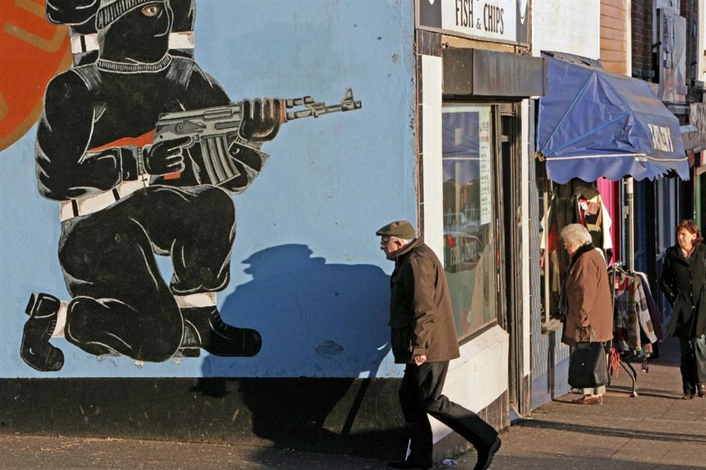 Un murale a Belfast
