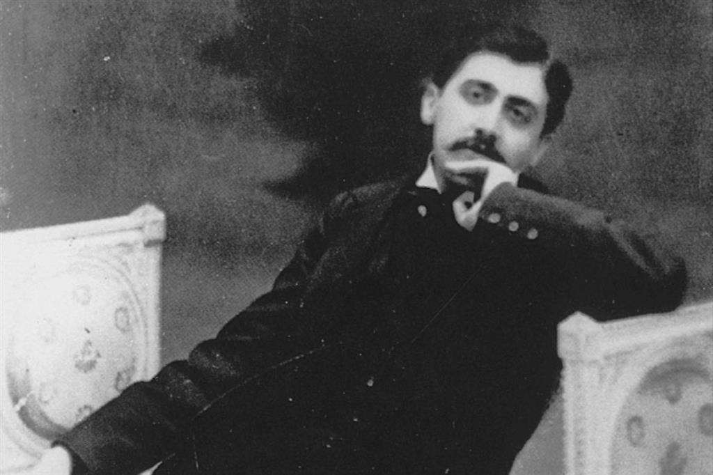 Lo scrittore francese Marcel Proust (1871-1922)