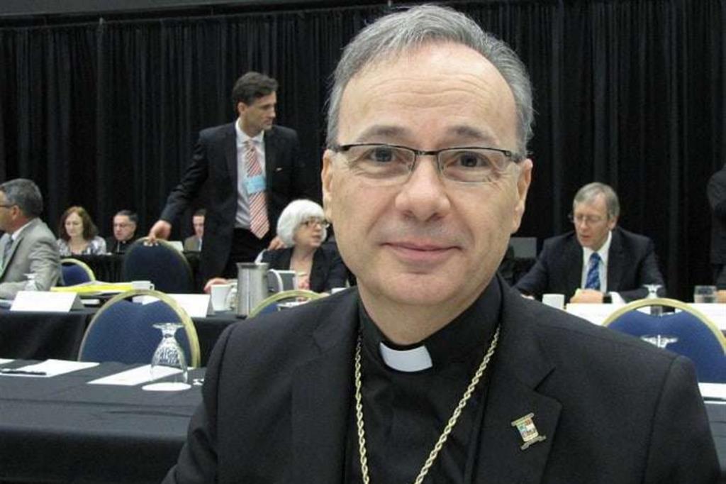 Il presidente della Conferenza episcopale canadese, Raymond Poisson, vescovo di Saint Jerome-Mount Laurier