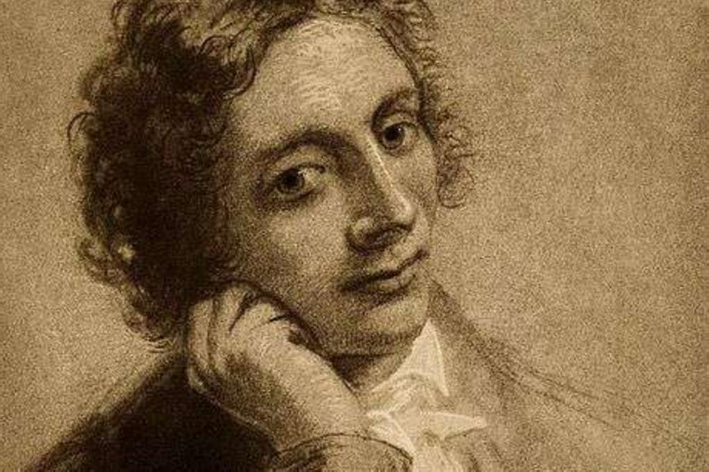 John Keats in una fotoincisione da Joseph Severn