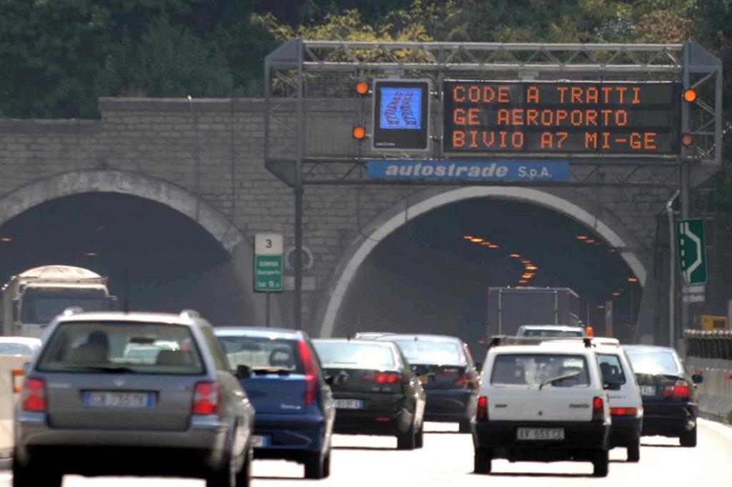 Traffico in aumento da oggi: cantieri rimossi in autostrada