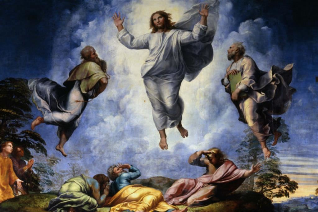 La celebre Trasfigurazione di Raffaello Sanzio