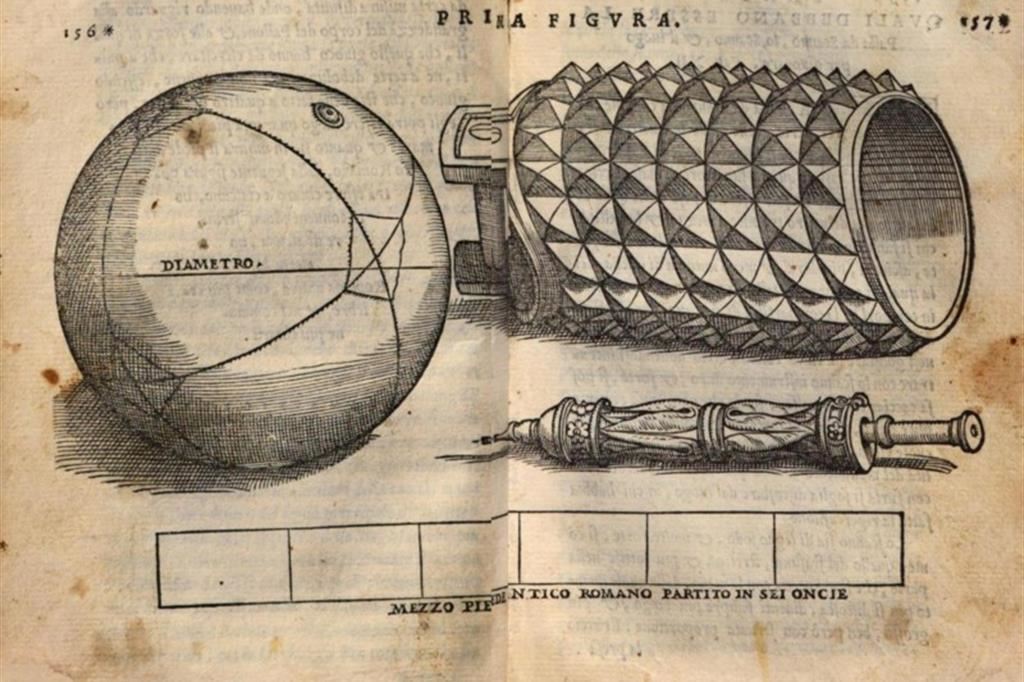 Il Trattato del giuoco della palla (1555) scritto dal sacerdote agostiniano Antonio Scaino da Salò