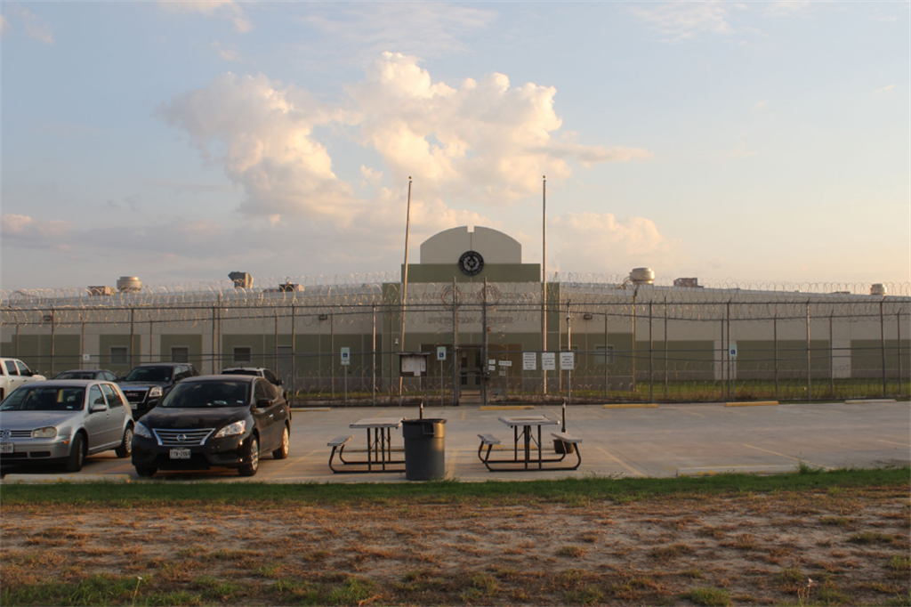 Lo Houston Contract Detention Facility, alla periferia della metropoli texana