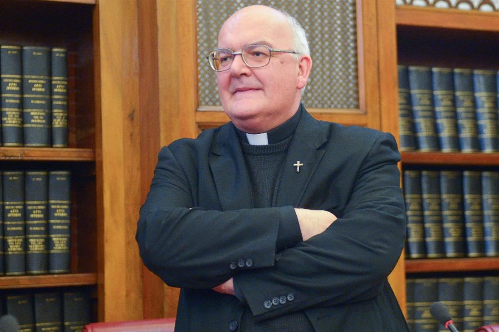 L'arcivescovo di Ferrara Giancarlo Perego, presidente della fondazione Migrantes della Cei