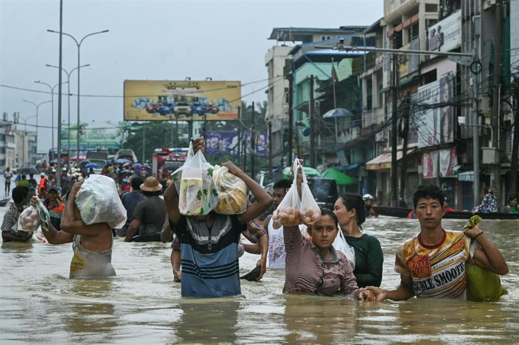 Alluvioni in Asia