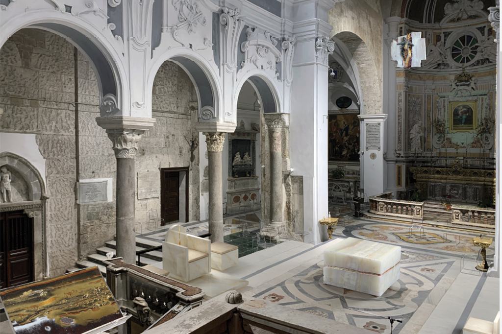 ll progetto di Andrea Vaccari per la cattedrale di Sessa Aurunca, con opere di Luca Cavalca