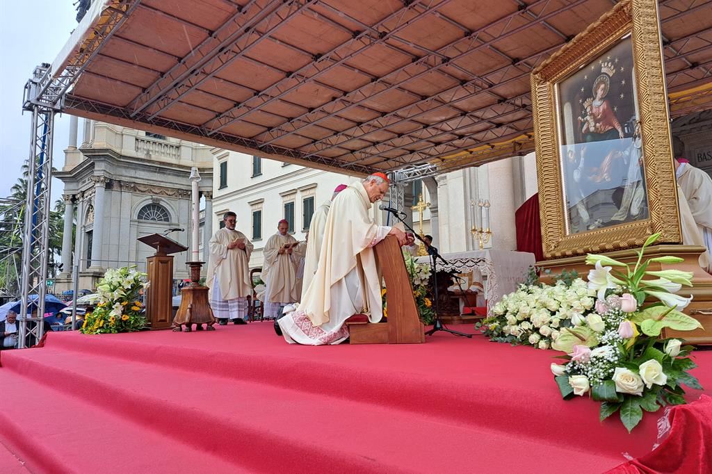 La Supplica alla Madonna di Pompei, lunedì 8 maggio