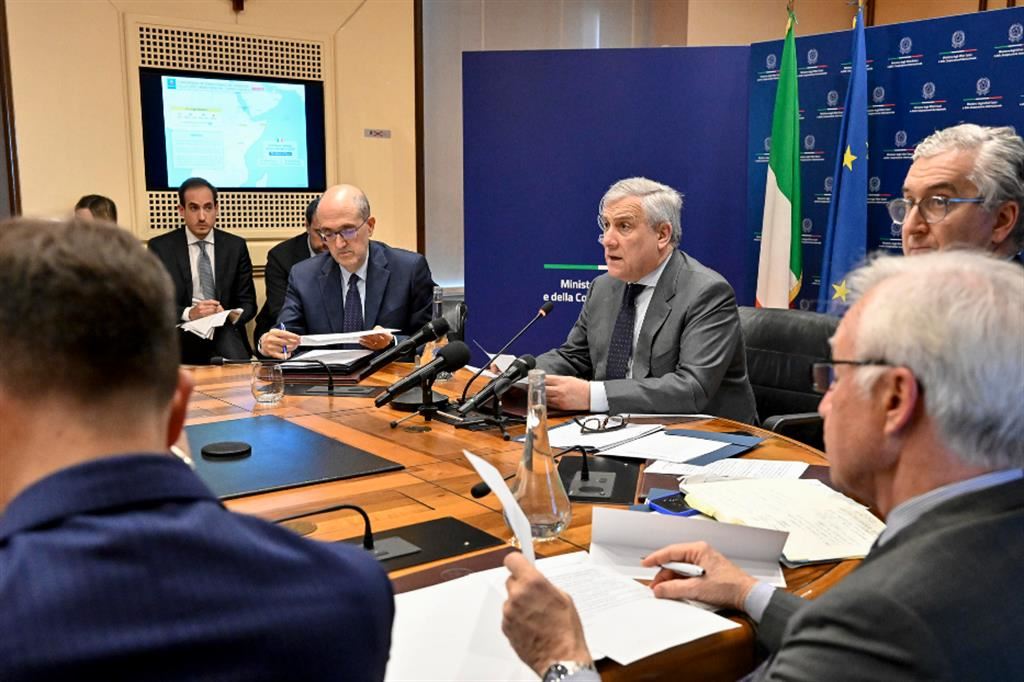 Il ministro degli Esteri Tajani ha partecipato in videocollegamento alla Conferenza a New York dei paesi donatori
