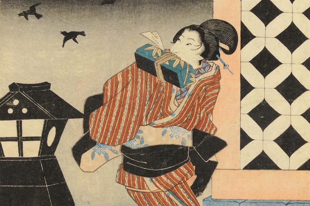 Utagawa Hiroshige, “La giovane Hatsu”, 1846