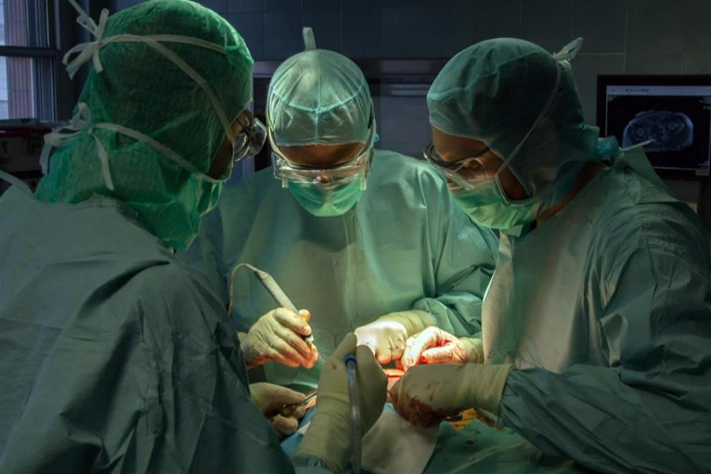 Un intervento di chirurgia al Cto di Torino