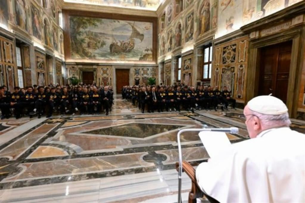 Papa Francesco incontra i responsabili del Sovvenire