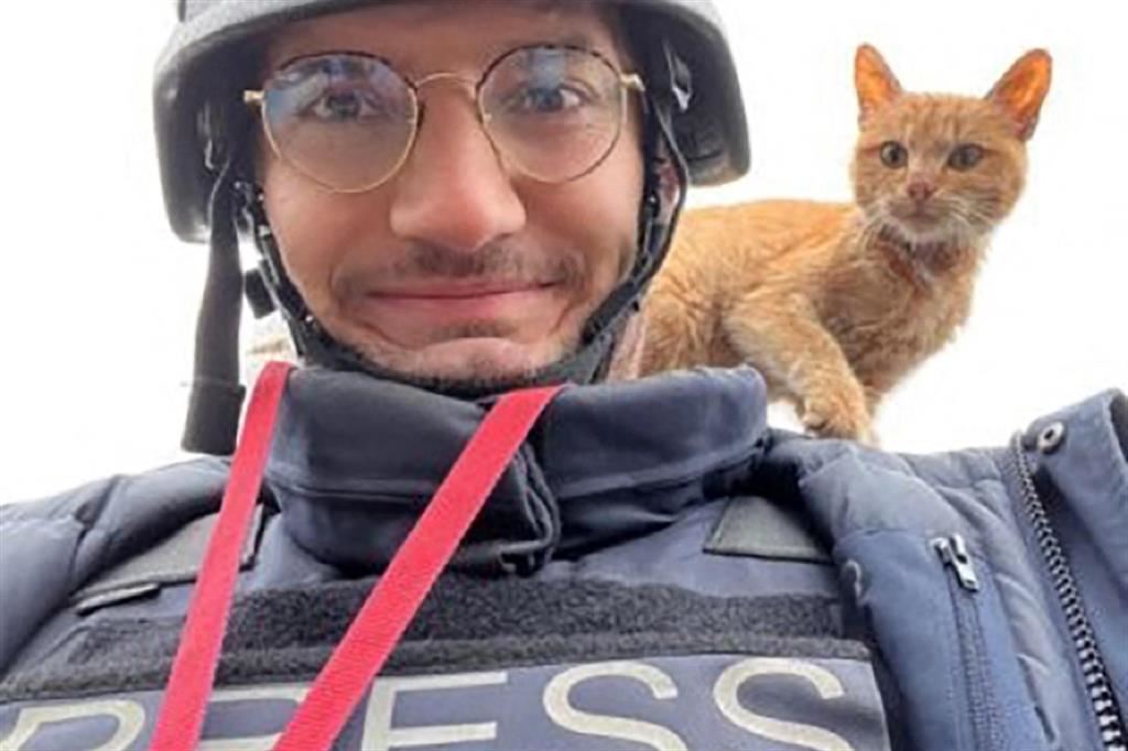 Il selfie del reporter Arman Soldin, ucciso in Ucraina