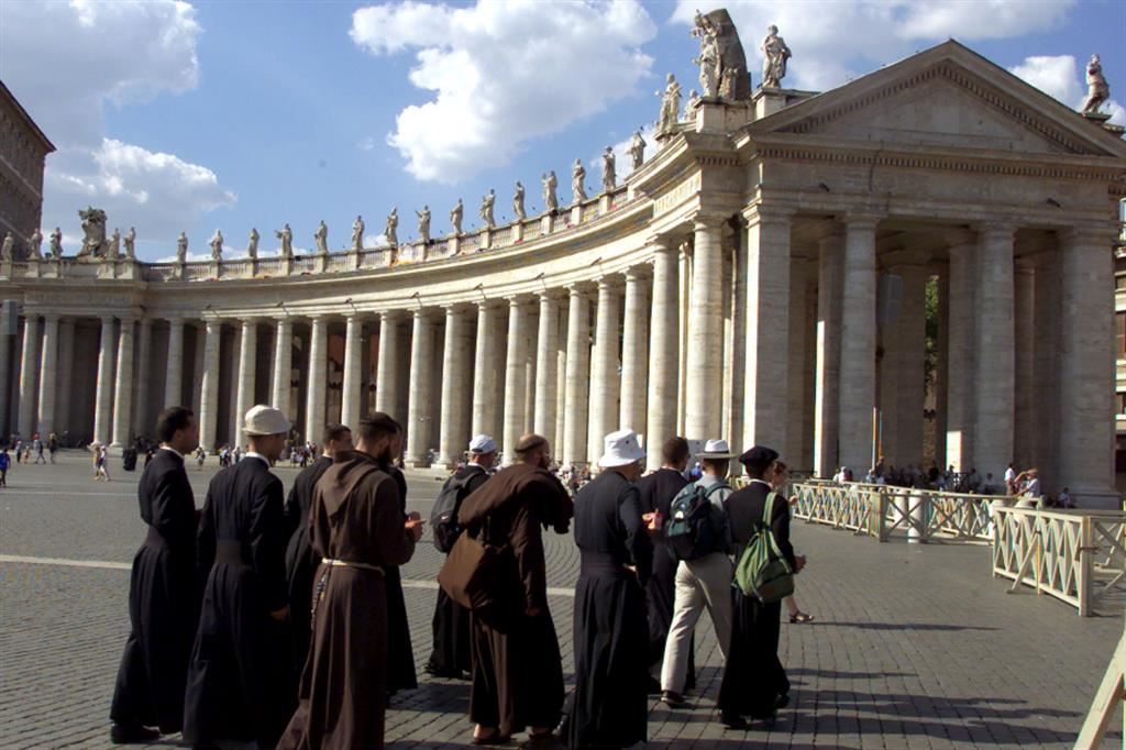 Consacrati in piazza San Pietro