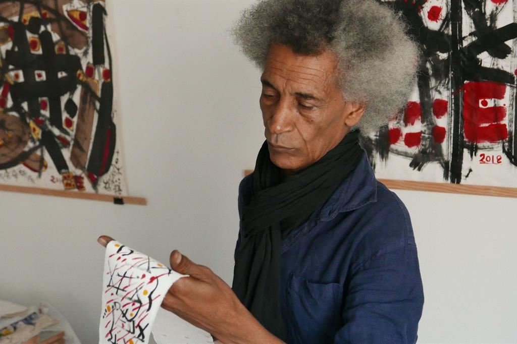 Il poeta e artista tuareg Hawad