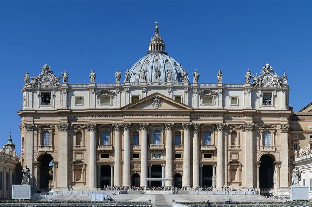 La basilica di San Pietro in Vaticano