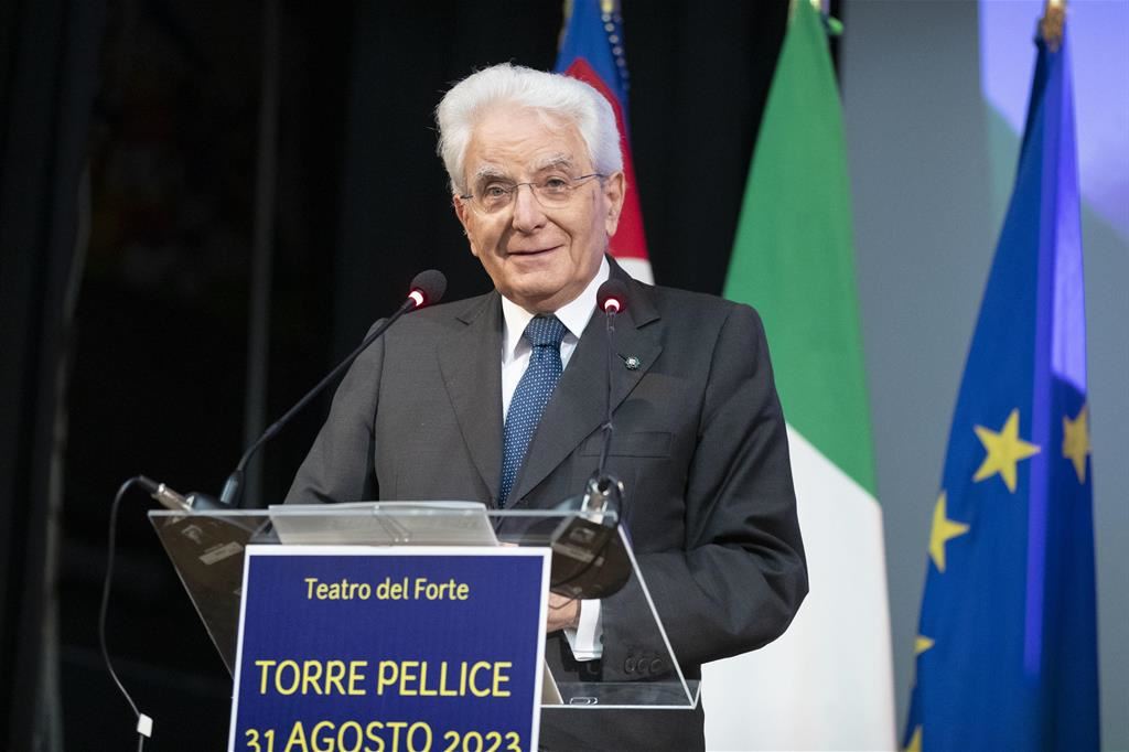 Mattarella: «Preparare la pace, ambizione della Ue»