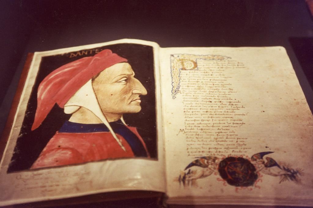 Un'edizione storica della Divina Commedia di Dante