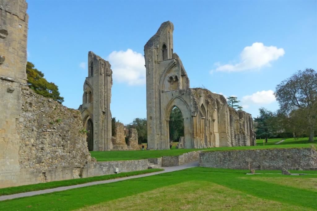 Le rovine dell’abbazia di Glastonbury