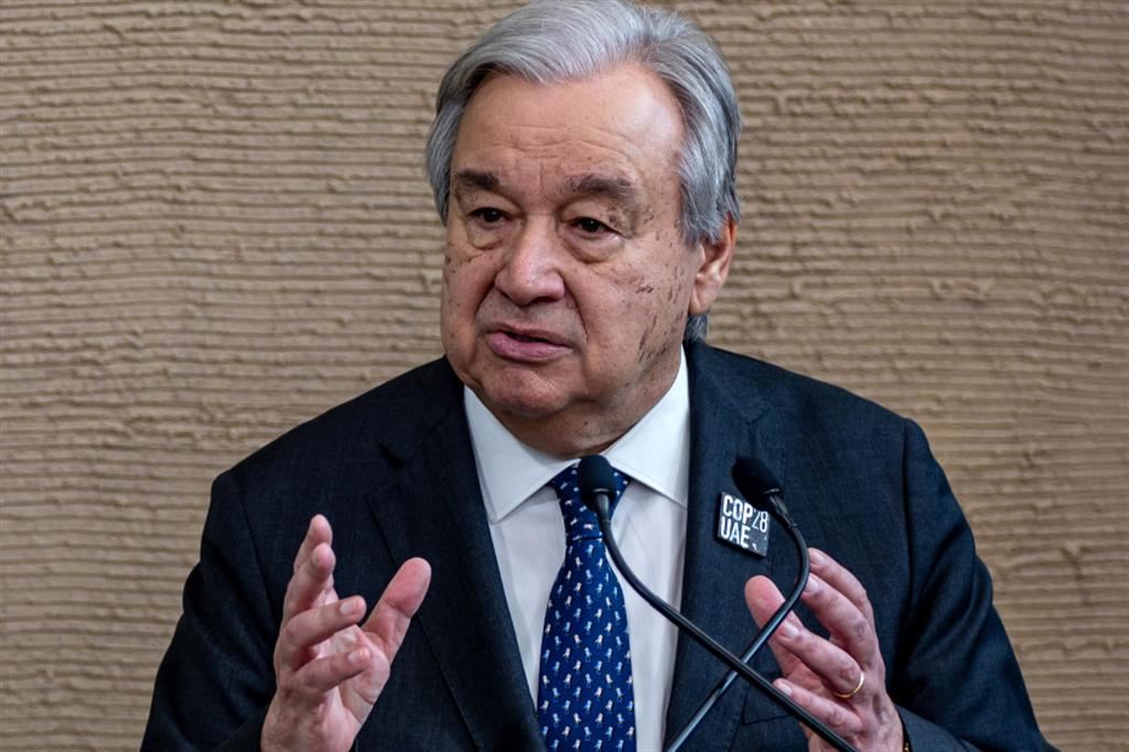 Il segretario generale dell'Onu, Antonio Guterres