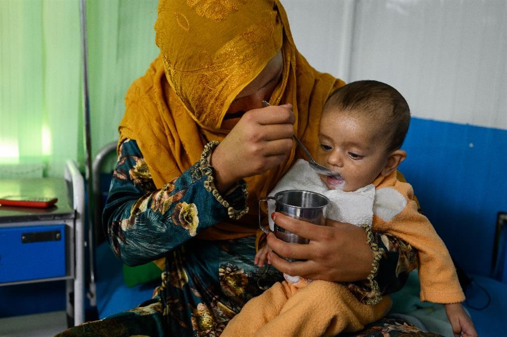 Si stima che in Afghanistan nel 2023 17 milioni di persone debbano affrontare un'insicurezza alimentare acuta, di cui 6 milioni a livelli di emergenza