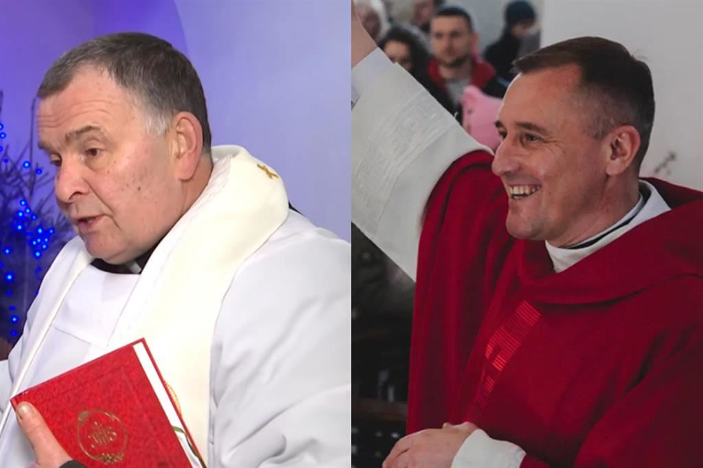 I due sacerdoti arrestati in Bielorussia: padre Henryk Akalatovich e padre Vyacheslav Pyalinok