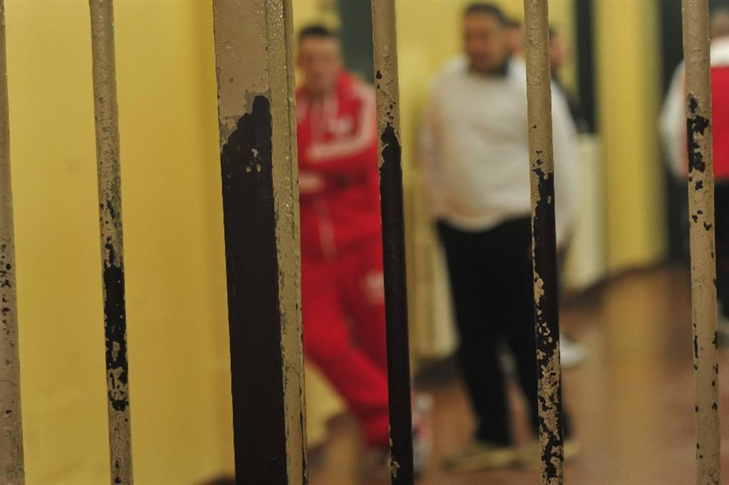 detenuti nel carcere di San Vittore di Milano