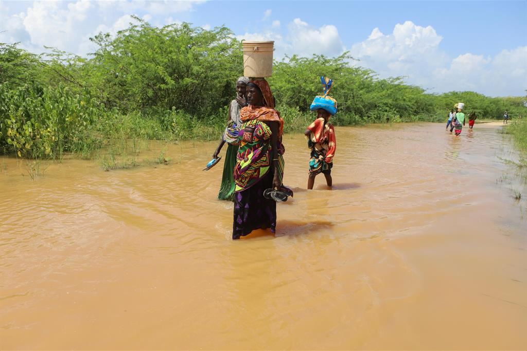 Villaggi alluvionati in Kenya
