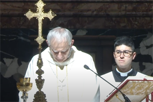 Zuppi alla messa in San Pietro con i vescovi: "Coraggio e unità"
