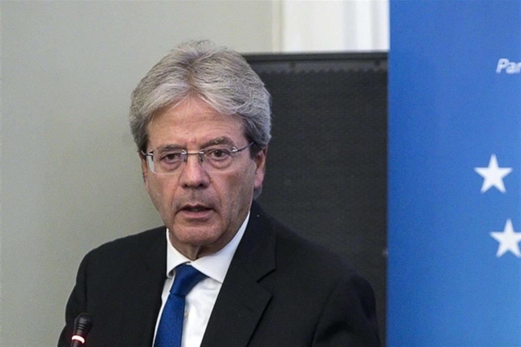 Il commissario europeo Paolo Gentiloni