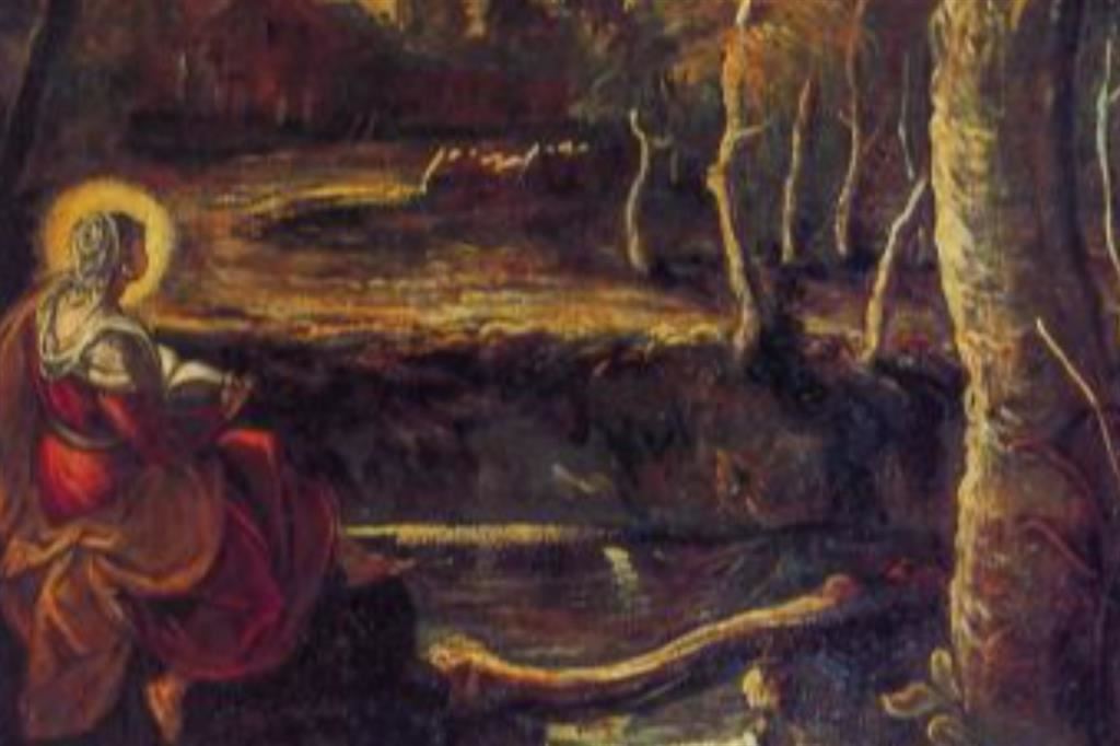 Tintoretto, santa Maria Egiziaca in meditazione. Anche la vicenda di questa santa nasce da una storia di dipendenza