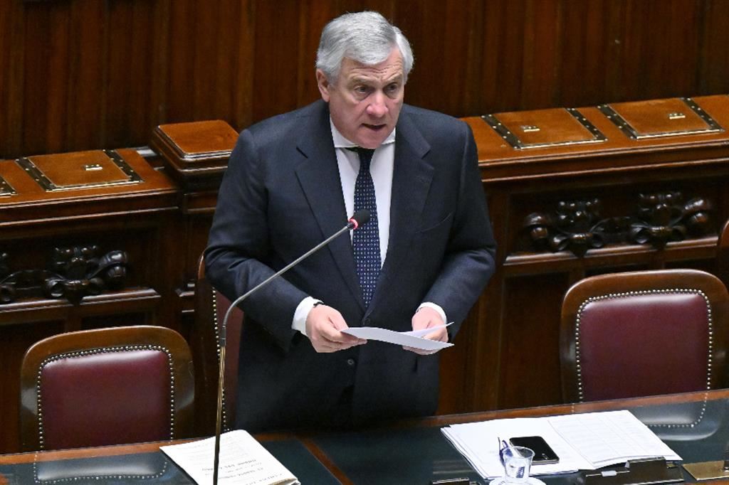 il ministro degli Esteri italiano Antonio Tajani