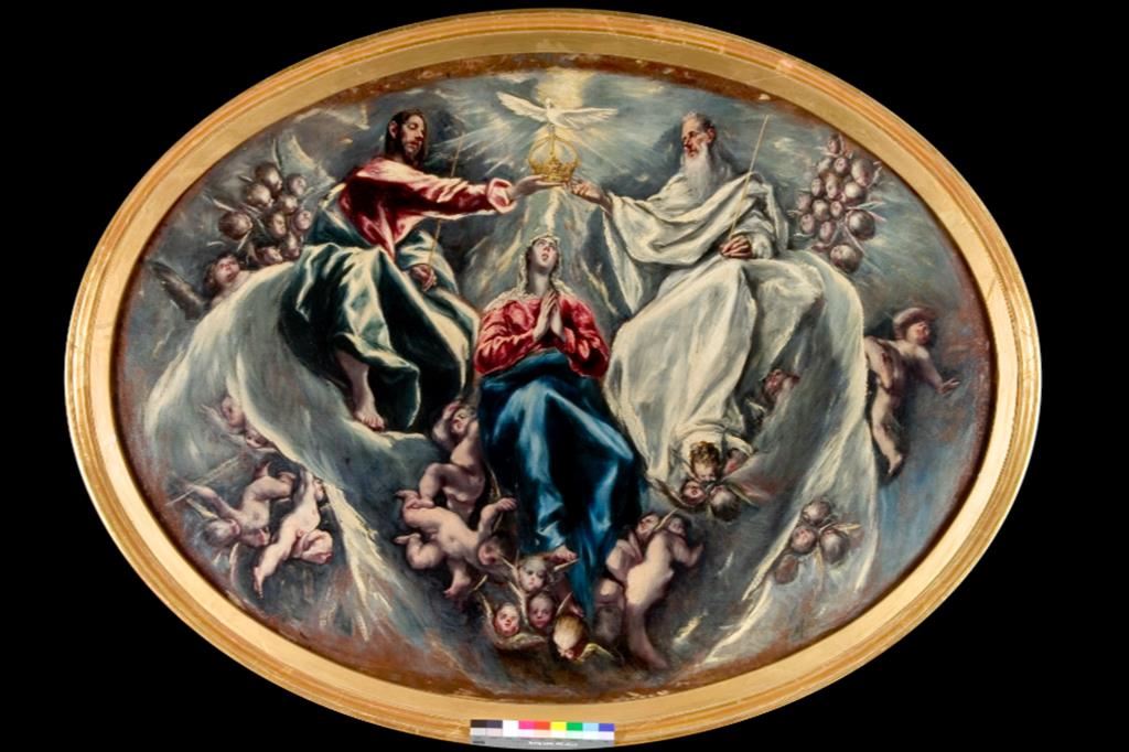 El Greco, "Incoronazione della Vergine", 1603-1605