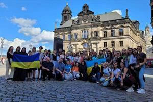 «Noi, ragazzi dell'Ucraina fra rabbia e dolore. Chiederemo di pregare per la pace»